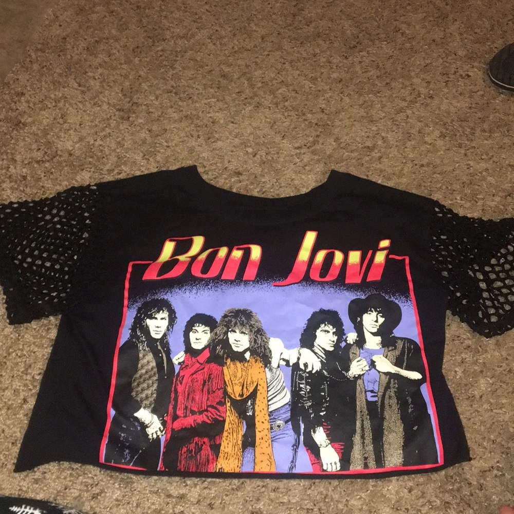 Bon Jovi Crop top